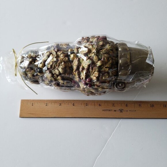 NWT - 10" Wax Burning Candle Three Tier Topiary with Clay Pot Bottom - Picture 4 of 8